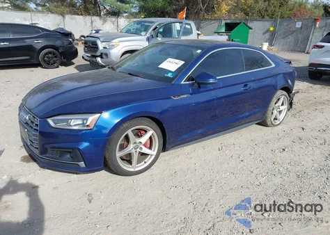 2018 Audi A5 2.0T Premium from USA, damaged, VIN WAUUNAF52JA023607